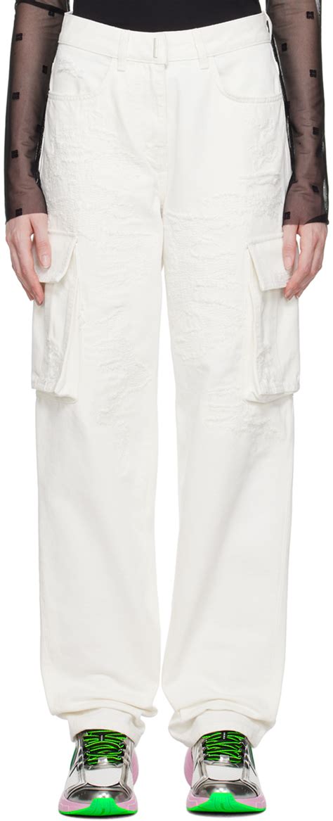 givenchy white pants|Givenchy pants sale.